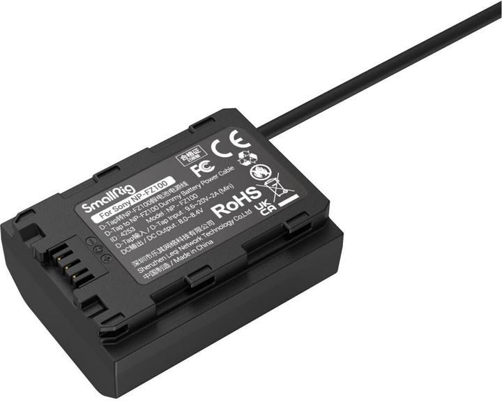 Produktbild SmallRig D-Tap to NP-FZ100 Dummy Battery Power Cable 4253B (Kamera Akku, Kamera Akku Netzadapter)