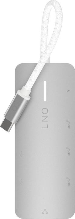 Image du produit LINQ Connects 8in1 8K PRO USB-C Multiport Hub 140W (USB-C, 8 Ports)