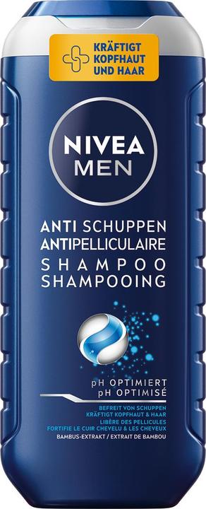 Actual product image NIVEA MEN Anti-Schuppen pH-Optimal (250 ml, Liquid shampoo)