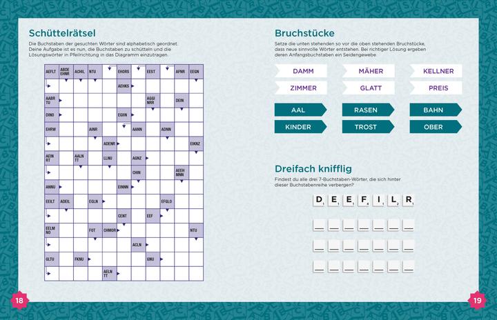 Produktbild Scrabble™-Rätselbuch (Deutsch)