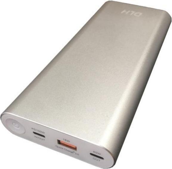 Produktbild DLH POWER BANK USB-C PD 100W 26800mAh (26800 mAh, 100 W, 100 Wh)