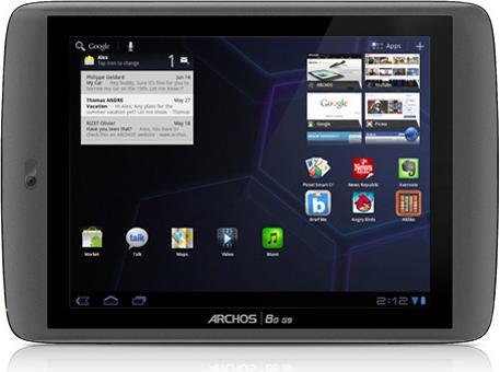 Archos 80 G9 Turbo (8", 16 Go, Noir)
