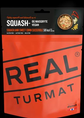 Produktbild REAL Zucchini-Mais-Eintopf Vegan (120 g)