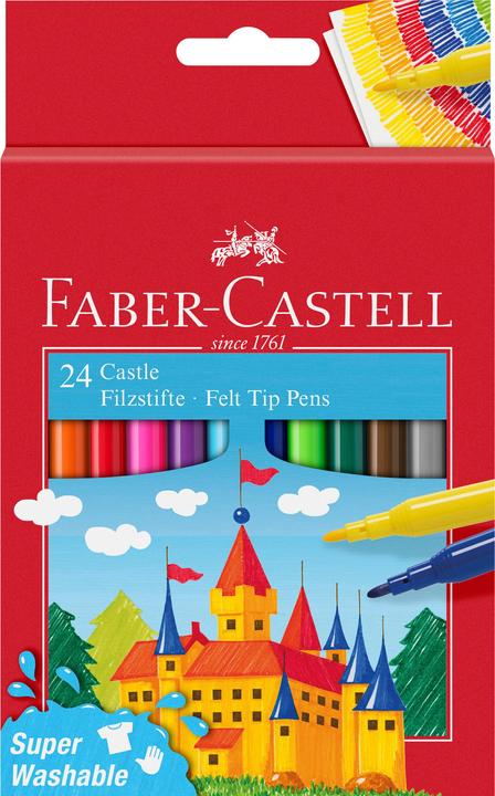 Image du produit Faber-Castell Castel (Tri par couleur (24 couleurs), 24 x)