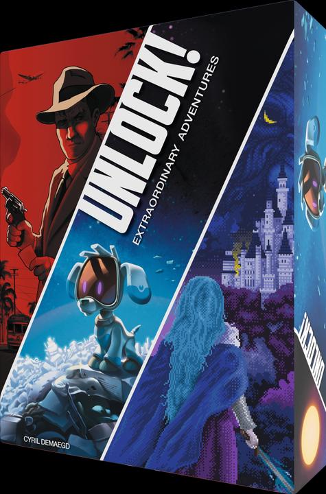 Produktbild Asmodée Unlock 11 - Extraordinary Adventures (AMDUNLOCK11) (Englisch)