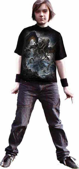 Immagine prodotto Spiral Maglietta Cthulhu Maniche Corte Bambini (146, 152)