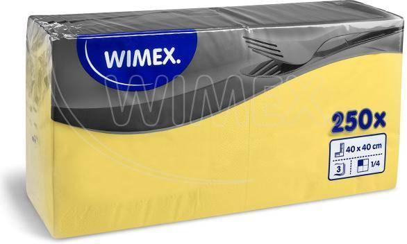 Immagine prodotto Wimex 250 Serviette 3-lagig gelb 40 x 40 cm (40 x 40 cm)