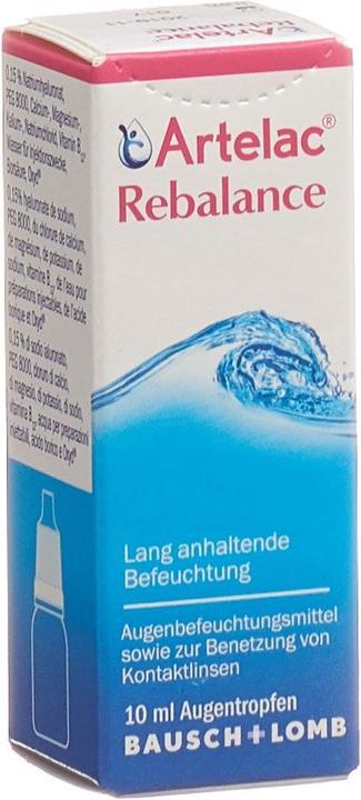 Bausch + Lomb Rebalance Gtt Opht (10 ml, Artelac Rebalance Gtt Opht 10ml)