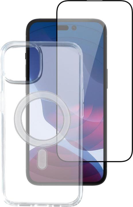 4smarts 360° Set X-Pro Full Cover Glass,Mount.+UltiMag Case (Apple iPhone 14 Pro Max)