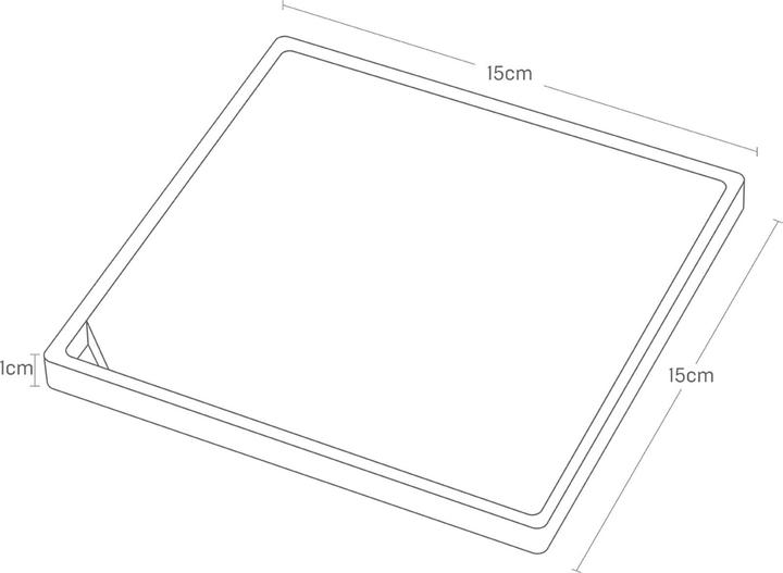 Produktbild Yamazaki Silikon-Topfuntersetzer TOWER (1 x, Glasuntersetzer)
