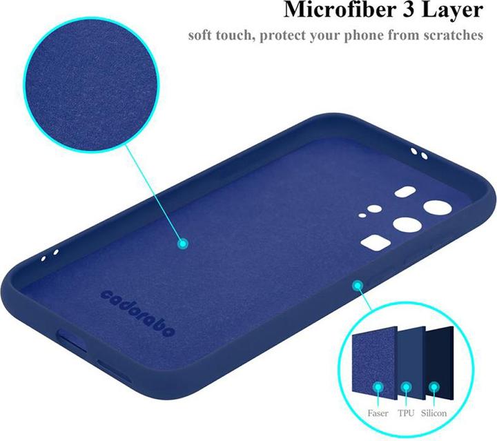 Actual product image Cadorabo TPU Liquid Silicone Case Cover (Huawei P40 Pro+)