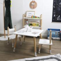 Immagine prodotto Home Deco Kids tavolo e 2 sedie a matita (Dinette per bambini)