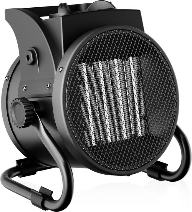 Wiltec Keramik Heizstrahler 2kW Heizlüfter Heizgerät Schnellheizer Elektrisch (2000 W)