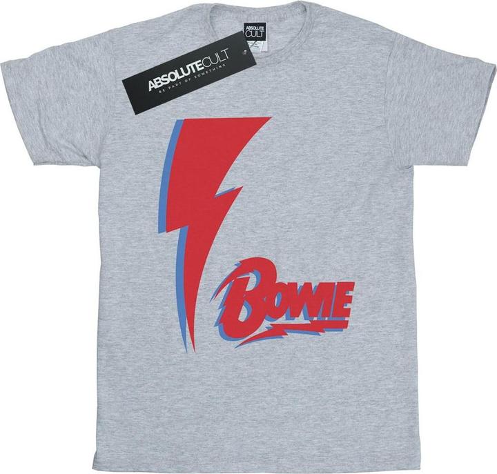 David Bowie Red Bolt TShirt Mädchen
