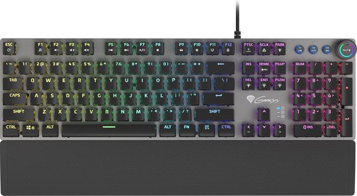 Produktbild Genesis Thor 380 RGB Tastatur USB QWERTY Englisch (UK, Kabelgebunden)