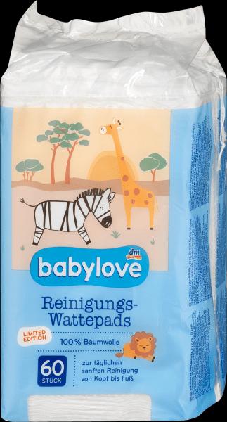 Produktbild dm babylove Reinigungs-Wattepads