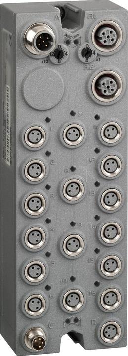 Produktbild Schneider Electric CANopen-Schnittstellenblock, IP67, 16 E/A, M8 TM7NCOM16B