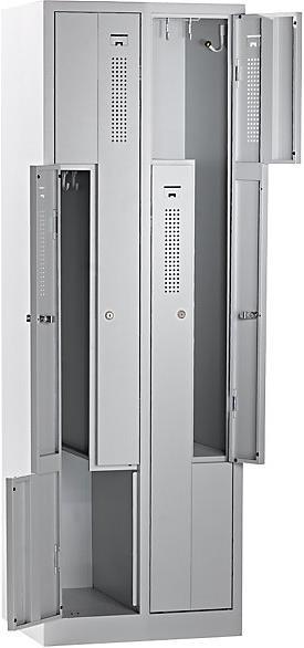 Produktbild eurokraft basic Z-Schrank (59 cm, 180 cm)