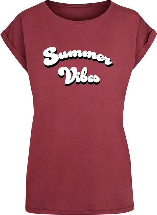 Produktbild Merchcode Ladies Summer Vibes Extended Shoulder Tee - 112619 (L)