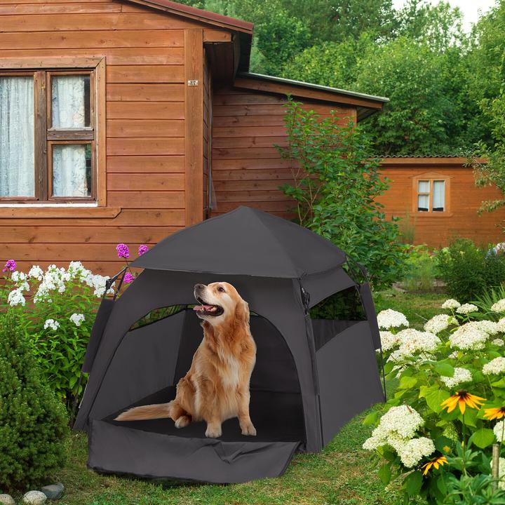 Actual product image PawHut Pet tent with sun canopy (Dog tent)