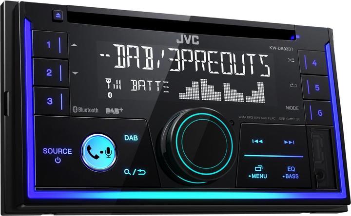 Image du produit JVC KWDB93BT avec antenne DAB (Voiture Android)