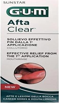 Produktbild GUM Sunstar AftaClear (120 ml, Mundspülung)