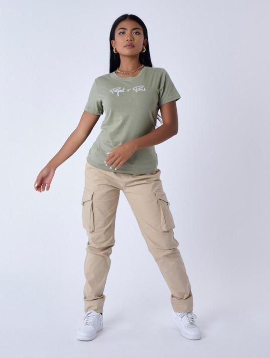 Actual product image Project X Paris t-shirt embroidery logo woman basic (XS)