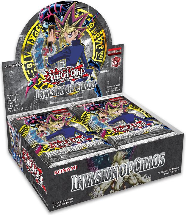 Produktbild Konami Invasion of Chaos Booster Display 25th Anniversary - Yu-Gi-Oh! - DE (Deutsch)