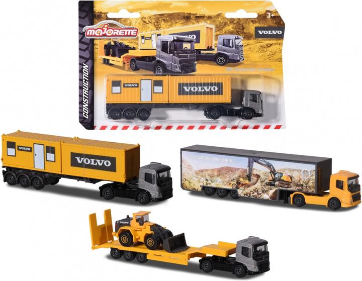 Actual product image Majorette Volvo Transporter Assortment, 3-sort.