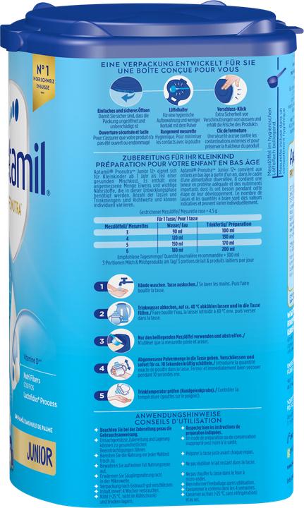 Actual product image Aptamil Pronutra Junior 12+ (800 g, from 12 m.)
