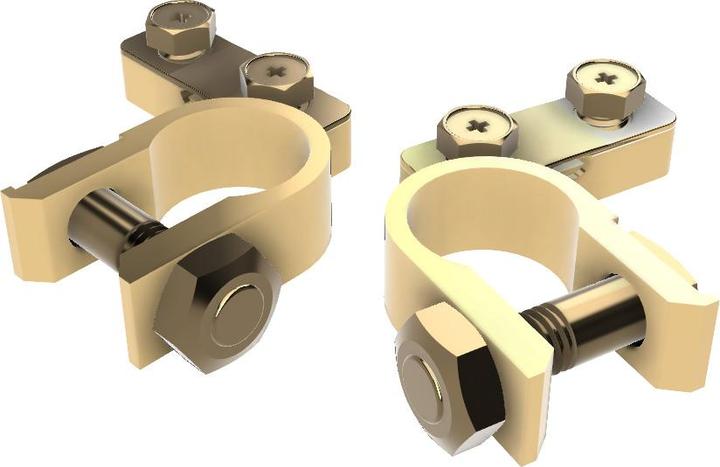 Produktbild Offgridtec 1,5m 4mm² Batteriekabel M8 mit Flachsicherungshalter, 15A Sicherung und Polklemmen