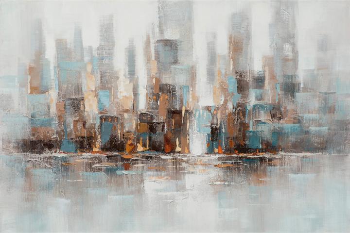 Produktbild Schubiger Bild Abstrakte Skyline (80 x 120 cm)