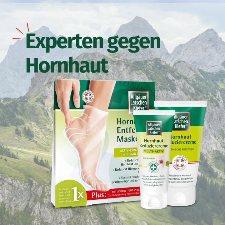 Actual product image Allgäuer Callus remover mask (Callus removers)