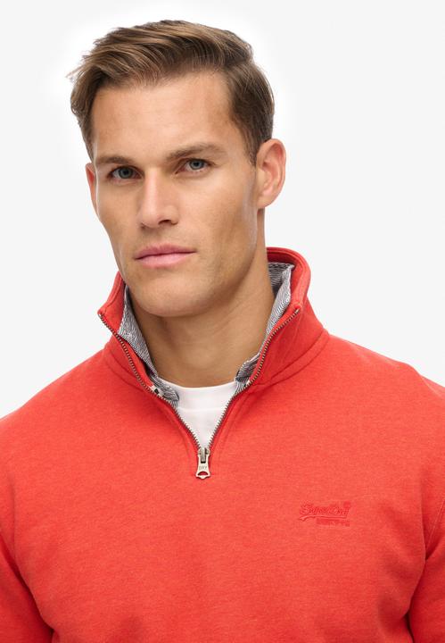 Produktbild Superdry Essential Sweatshirt mit halblangem Reissverschluss und Logo (L)