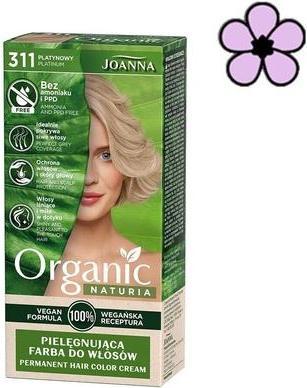 Actual product image Joanna Naturia Organic caring hair dye without ammonia and PPD 311 Platinum