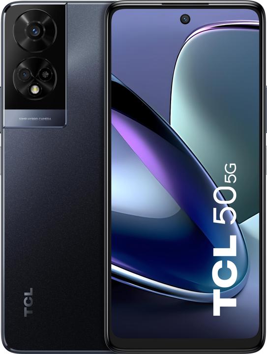 Immagine prodotto TCL 50 5G (128 GB, Grigio siderale, 6.60", SIM + eSIM, 50 Mpx, 5G)