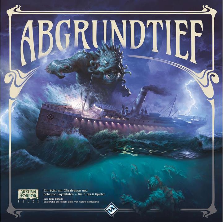 Actual product image FFG FFGD1041 - Abgrundtief - Board game (DE), for 3-6 player, from 14 years (German)