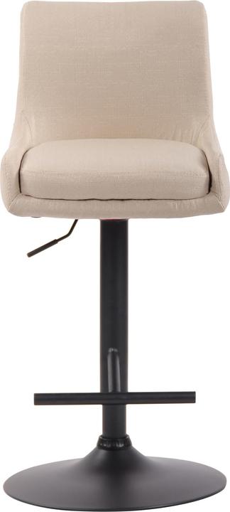 Produktbild Swisshandel24 Barhocker Club Stoff schwarz creme