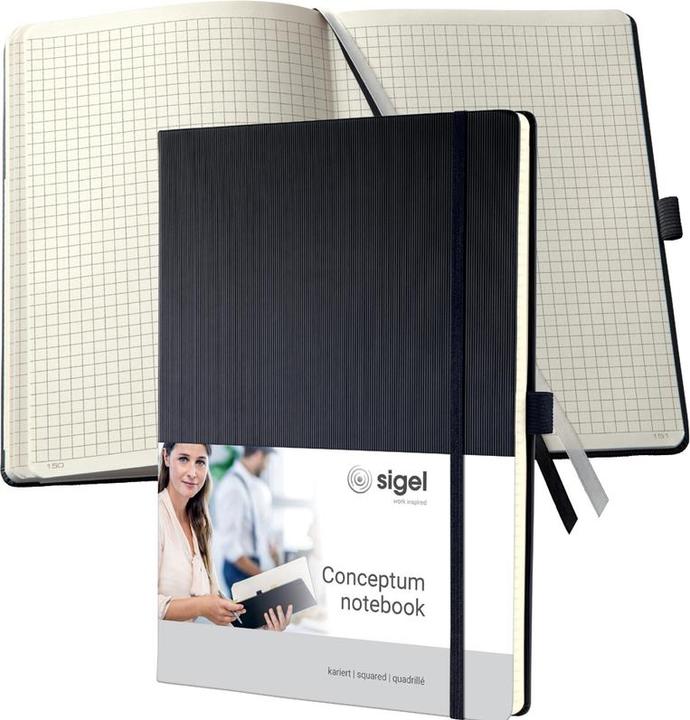 Actual product image Sigel Conceptum (A5, Checked, Hardcover)