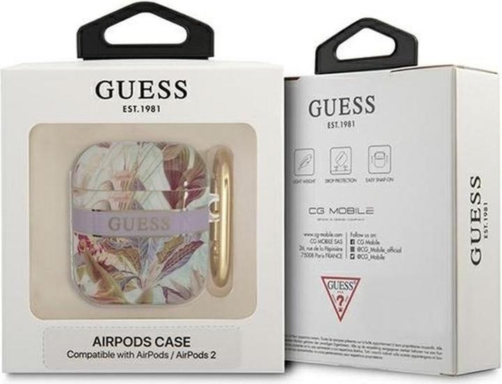 Produktbild Guess GUA2HHFLU AirPods cover purple (Kopfhörer Tasche)