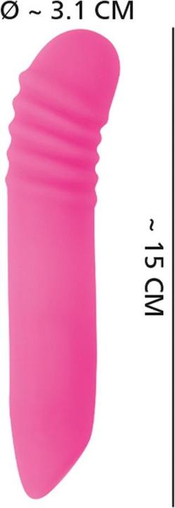 Actual product image You2Toys Flashing Mini Vibe pink
