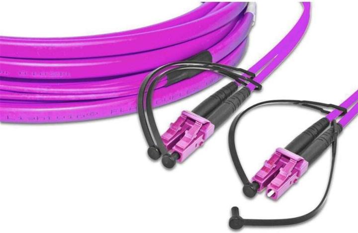 Lightwin Fiber optic duplex patch cable, 10Gbps, OM4 (CAT6, 7 m)