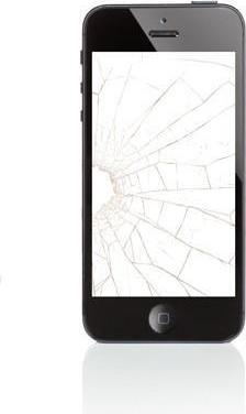 Immagine prodotto NPW Schermo incrinato dell'iPhone (1 Pezzo/i, Apple iPhone 5s)