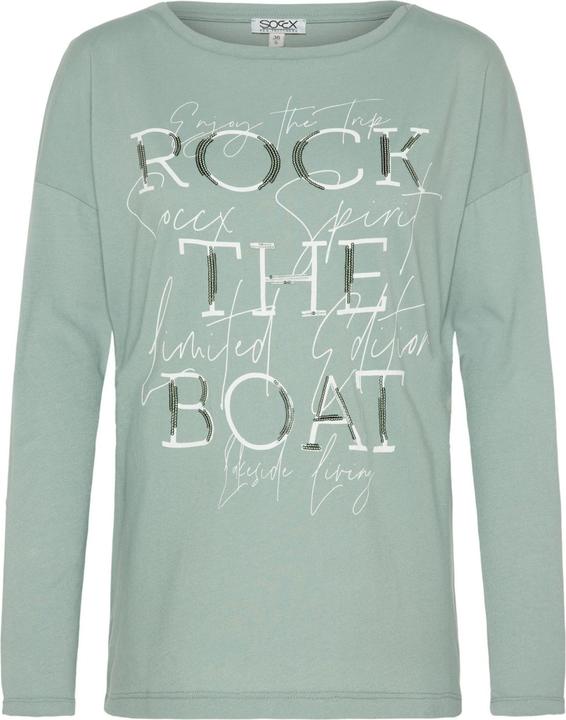 Soccx Longsleeve ROCK THE BOAT Langarmshirt (S)
