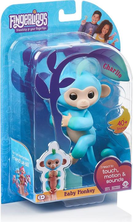Actual product image WowWee Fingerlings monkey 2 Charlie ün