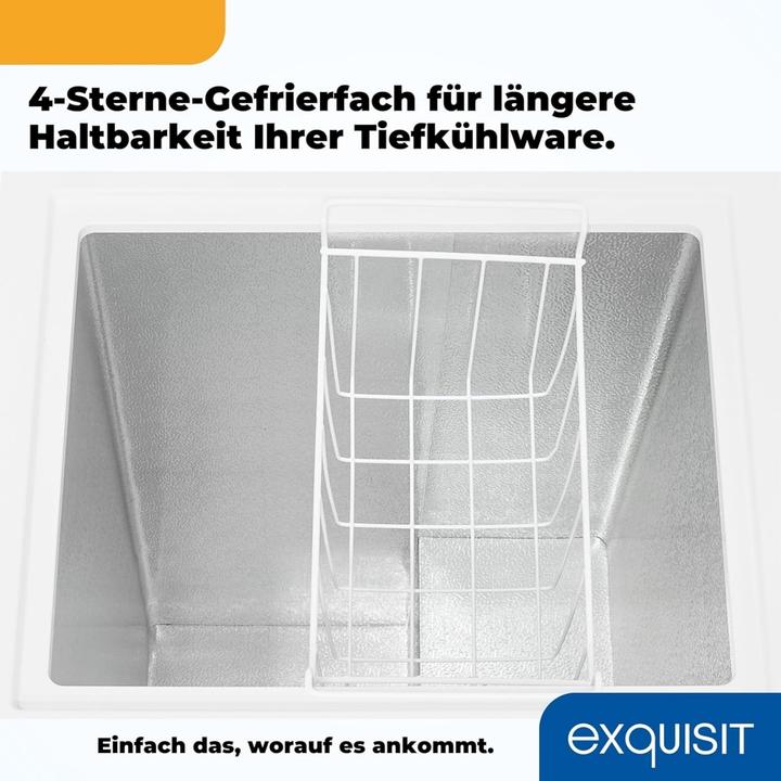 Produktbild Exquisit GT100-050E (Freistehend, 99 l)