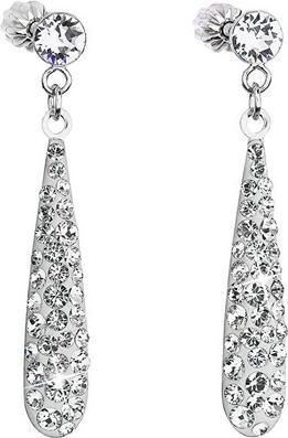 Evolution Group Beautiful Crystal Earrings with Crystals 31163.1