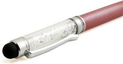 Produktbild Hermex 2in1 Touch Pen + Stylus Kugelschreiber Stift für alle Smartphones und Tablets - Rosa