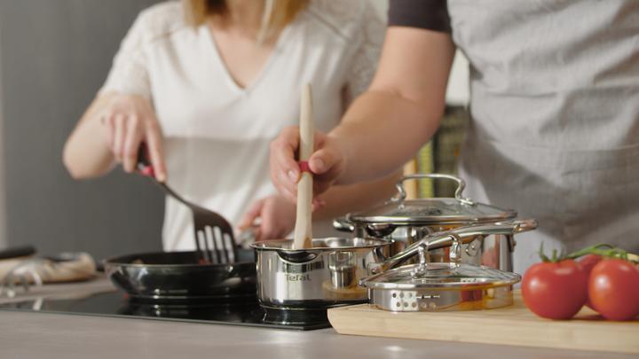 Actual product image Tefal Duetto+ Set (24 cm, Pot, Stainless steel)