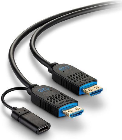 Produktbild C2G 15,2 m (50 ft) Performance Series High Speed HDMI® aktives optisches Kabel (AOC) - 4K 60 Hz Geei (15.24 m, HDMI)